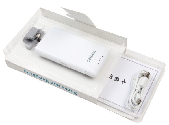 飛利浦DLP2261移動(dòng)電源舞臺(tái)獨(dú)秀 如假包換“白富美”