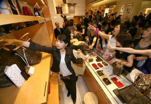 價格差異致中國奢侈品市場萎縮