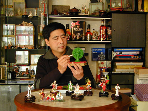 張寶琳——始終把面塑當(dāng)作藝術(shù)品