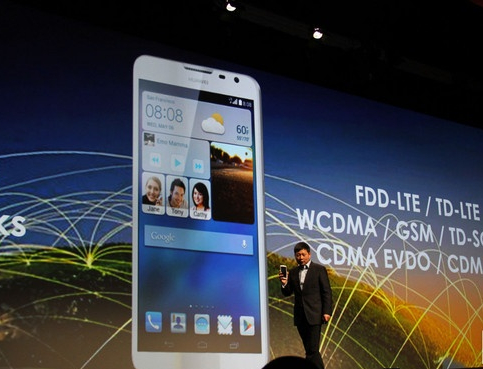 華為Ascend Mate2 4G發(fā)布