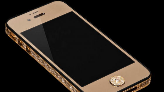 黃金版iPhone 5售價100萬美元