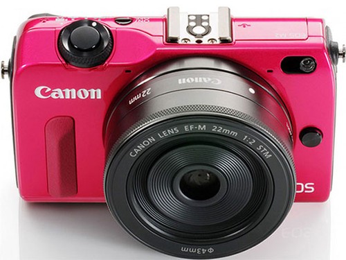 佳能粉紅色相機EOS M2不在香港發(fā)售