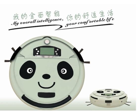 東莞締奇熊貓寶貝掃地機(jī)器人亮相CEE2016北京家電展